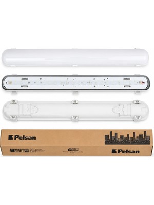 Fazör - Pelsan Largo Etanj 20W Sıvaustu 1 Eu Std Opal Pc 6500K St Grı IP65 600