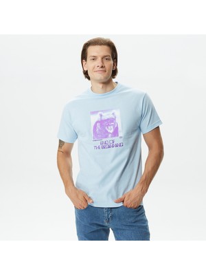 The Hundreds The End Erkek Mavi T-Shirt