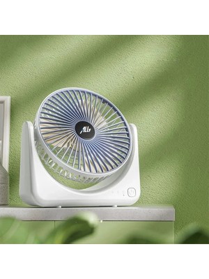 Nevamel Ally S21 Şarjlı Fan Ergonomik Ev Ofis Sessiz VANTILATÖR-(5775)