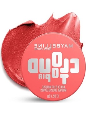 Aesco Maybelline New York Cloudtopia Köpük Dokulu Mat Allık 05 Coral Illusion