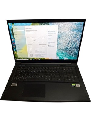 MONSTER-I7-107500H-2.60GH-16-500-RTX2060-17.3" Gaming Laptop Yenilenmiş