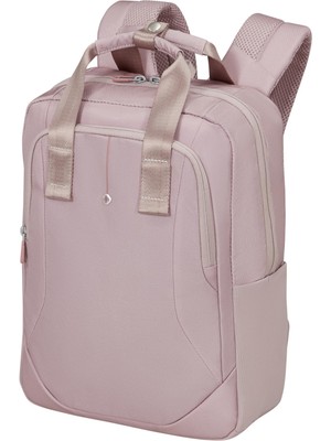 Samsonite Guardit Classy 2.0 - Saplı Kadın Dizüstü Bilgisayar Sırt Çantası 14,1" (38,5 Cm) - Şişe Tutuculu Iş ve Okul Sırt Çantası, Ergonomik - 17L - Gri (Taş Gri)