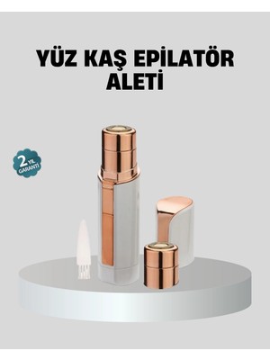 Nevamel Kadınlar Için Yüz ve Kaş Epilatörü – Hassas Cilt Dostu Pil ile Çalışan Taşınabilir ve Şık Tasarım
