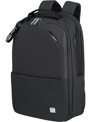 Samsonite Workationist - Giysi Bölmeli Dizüstü Bilgisayar Sırt Çantası 15,6 Inç, 43 Cm, 17,5 L, Siyah (Siyah)