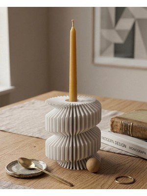 Dekoratif Modern Şık Mumluk