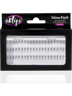 3 Adet Eklips Uzun Süre Dayanıklı Takma Kirpik 60'lı
