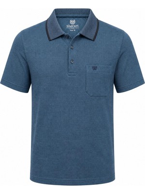 Simenti Polo Yaka Klasik Fit Kısa Kol Erkek Tişört 7652