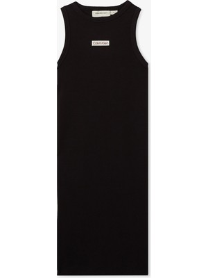 Calvin Klein Çocuk Siyah Elbise