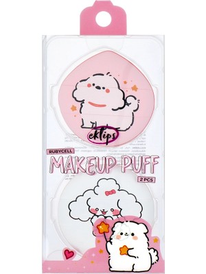 4 Adet Eklips Rubycell Makyaj Pufu 2 Li