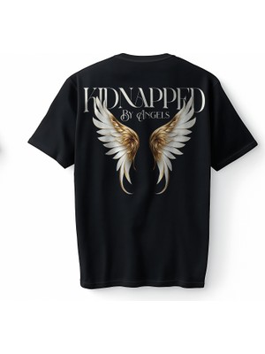 Bumeta Kidnapped By Angels Oversize Unisex Tişört T-Shirt