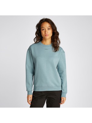 Calvin Klein Kadın Mavi Sweatshirt