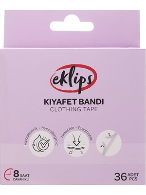 5 Adet Eklips Kıyafet Sabitleme Bandı 36'lı