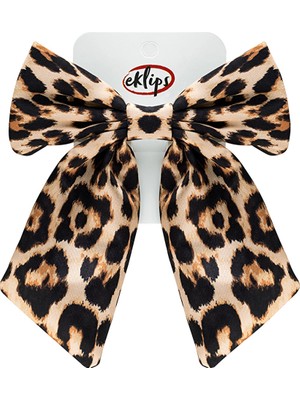 2 Adet Eklips Otomatik Fiyonk Toka Leopar