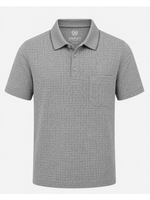 Simenti Polo Yaka Klasik Fit Kısa Kol Erkek Tişört 7653