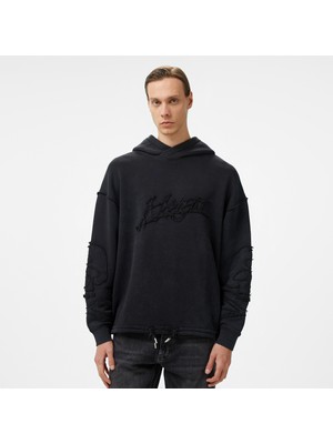 Hugo Daskuldy Erkek Siyah Sweatshirt
