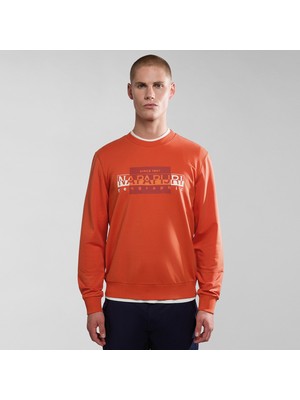 Napapıjrı Napapijri B-Smallwood Erkek Turuncu Sweatshirt