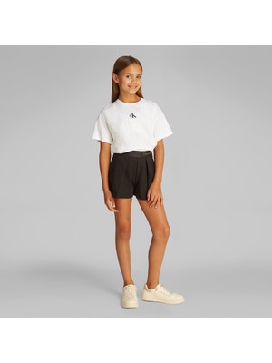 Calvin Klein Knits Punto Çocuk Siyah Şort