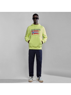 Napapijri B-Kreis Erkek Sarı Sweatshirt