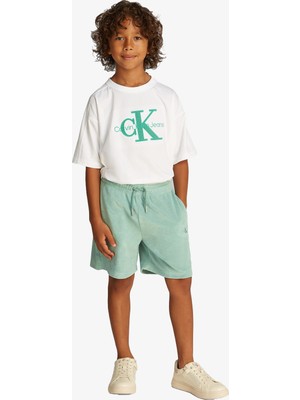 Calvin Klein Çocuk Mavi Şort