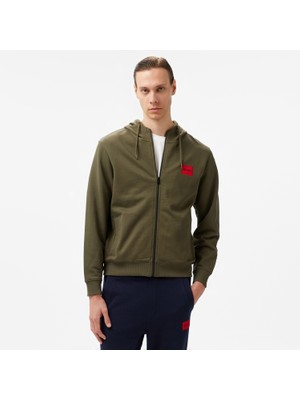 Hugo Daple 212 Erkek Haki Hoodie
