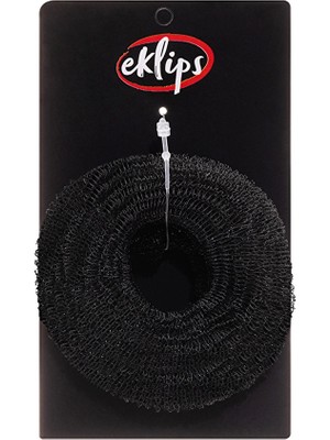 4 Adet Eklips Topuz Süngeri Siyah Küçük