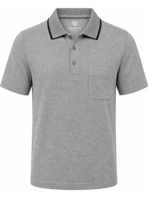 Simenti Polo Yaka Klasik Fit Kısa Kol Erkek Tişört 7652
