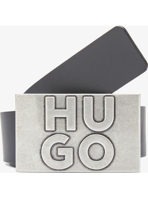 Hugo Gunter Erkek Siyah Kemer