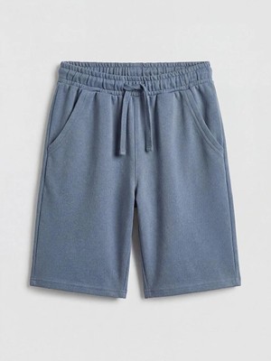 LC Waikiki Beli Lastikli Erkek Çocuk Pike Şort  (S6)