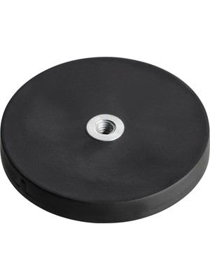 Dünya Magnet 43MM Çapında Kauçuk Kaplı Neodyum Montaj Mıknatısı Aydınlatma, Kamera, Aletler, Manyetik Montaj