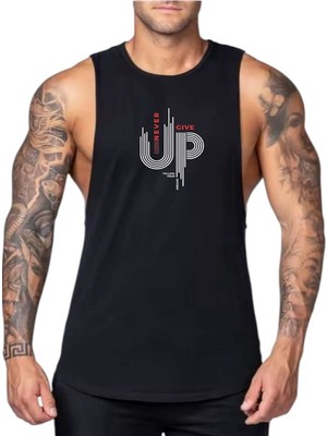 Fitness Gym Tank Top Vücut Geliştirme Sporcu Antrenman Atleti