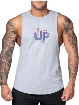 Fitness Gym Tank Top Vücut Geliştirme Sporcu Antrenman Atleti