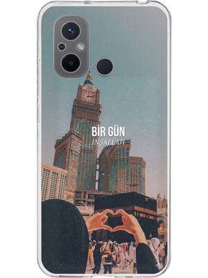 TechTree Redmi 12C Uyumlu Kabe Sevdası Baskılı Silikon Kılıf