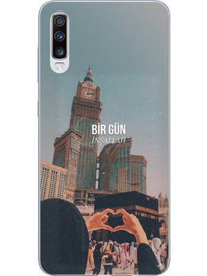 TechTree Samsung Galaxy A50-A30S Uyumlu Kabe Sevdası Baskılı Silikon Kılıf