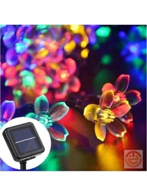 Aesco Butik Solar Çiçekli Rgb Dekorasyon Lambası