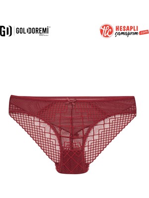 Gd Goldoremi 2013 Premium Kadın Dantelli Pamuklu Likralı Bikini Külot
