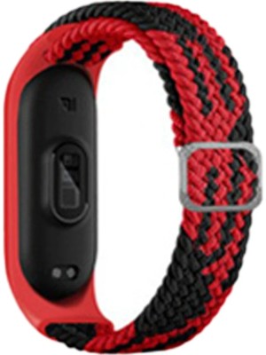Newface Cosmotex New Xiaomi Mi Band 7  Kordon - Kırmızı-Siyah