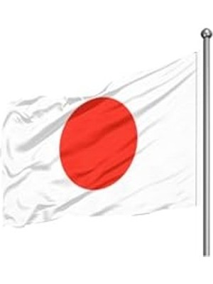 Aesco Asyabayrak, Japonya Gönder Bayrağı 50X75, JAPONYA50X75