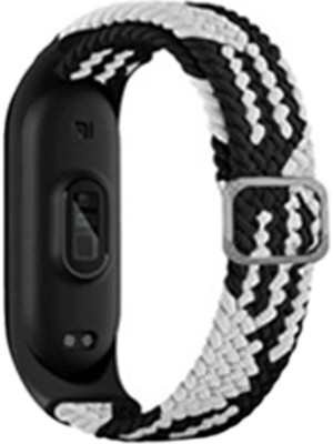 Newface Cosmotex New Xiaomi Mi Band 7  Kordon - Siyah-Beyaz