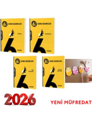 Paraf Yayınları 6. Sınıf  Hız Türkçe ,matematik ,fen ve Sosyal  Set 2024-2025 'en Güncel Basım'