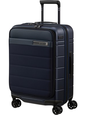 Samsonite Neopod Spinner 4 Tekerlekli Genişletilebilir Taşıma Çantası 55 cm Boyut 1549 Gece Mavisi 1549 Gece Mavisi Küçük Modern