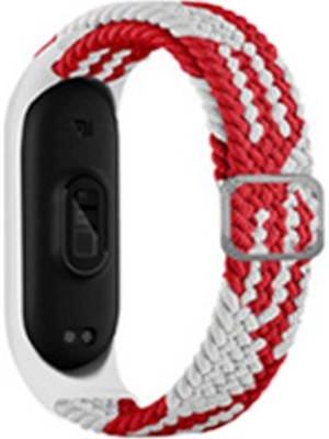 Newface Cosmotex New Xiaomi Mi Band 7  Kordon - Beyaz-Kırmızı