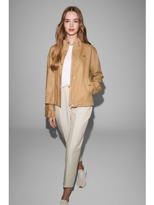 U.s. Polo Assn. Kadın Camel Mont 50319218-VR015