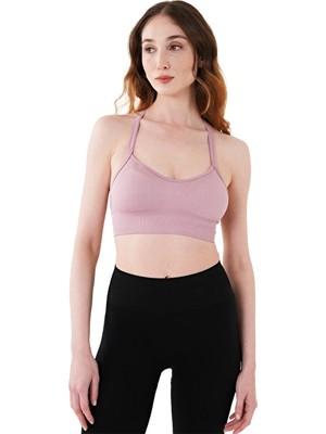 Musclecloth Nova Seamless Ipli Bra Pembe