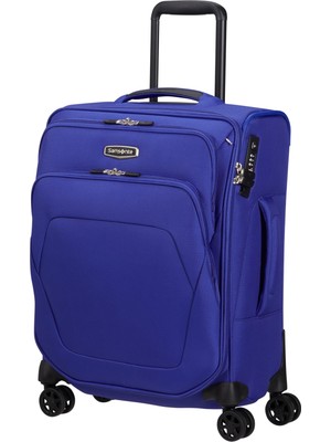 Samsonite Spark Sng Eco - Spinner S, El Bagajı, 55 Cm, 43 L, Mavi (Deniz Mavisi)