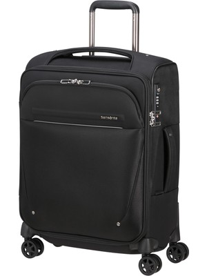 Samsonite B-Lite Icon - Spinner S, El Bagajı, 55 Cm, 39 L, Siyah (Eko Siyah)