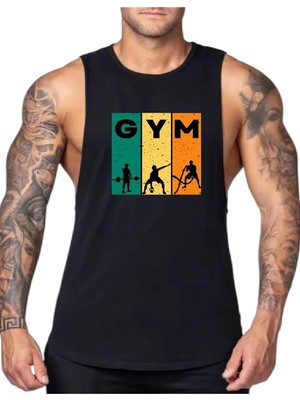 Fitness Gym Tank Top Sporcu Atleti