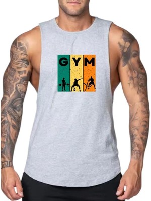 Fitness Gym Tank Top Sporcu Atleti