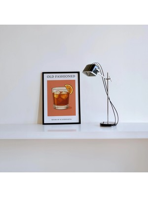 Ninastore Eski Tarz Iskandinav Sanat Baskısı, Eski Tarz Kokteyl Posteri, Klasik Kokteyl Sanatı, Minimalist