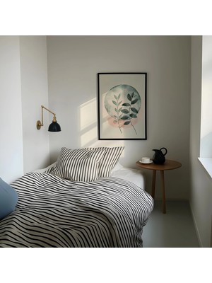 Ninastore Minimalist Botanik Baskı Soyut Sanat Posteri Botanik Sanat Baskısı Iskandinav Çiçek Posteri Sanatı