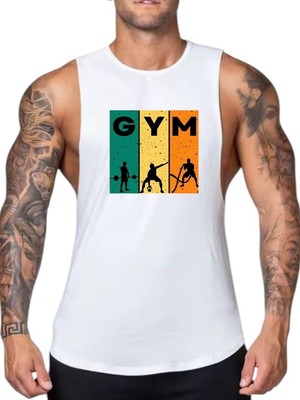 Fitness Gym Tank Top Sporcu Atleti